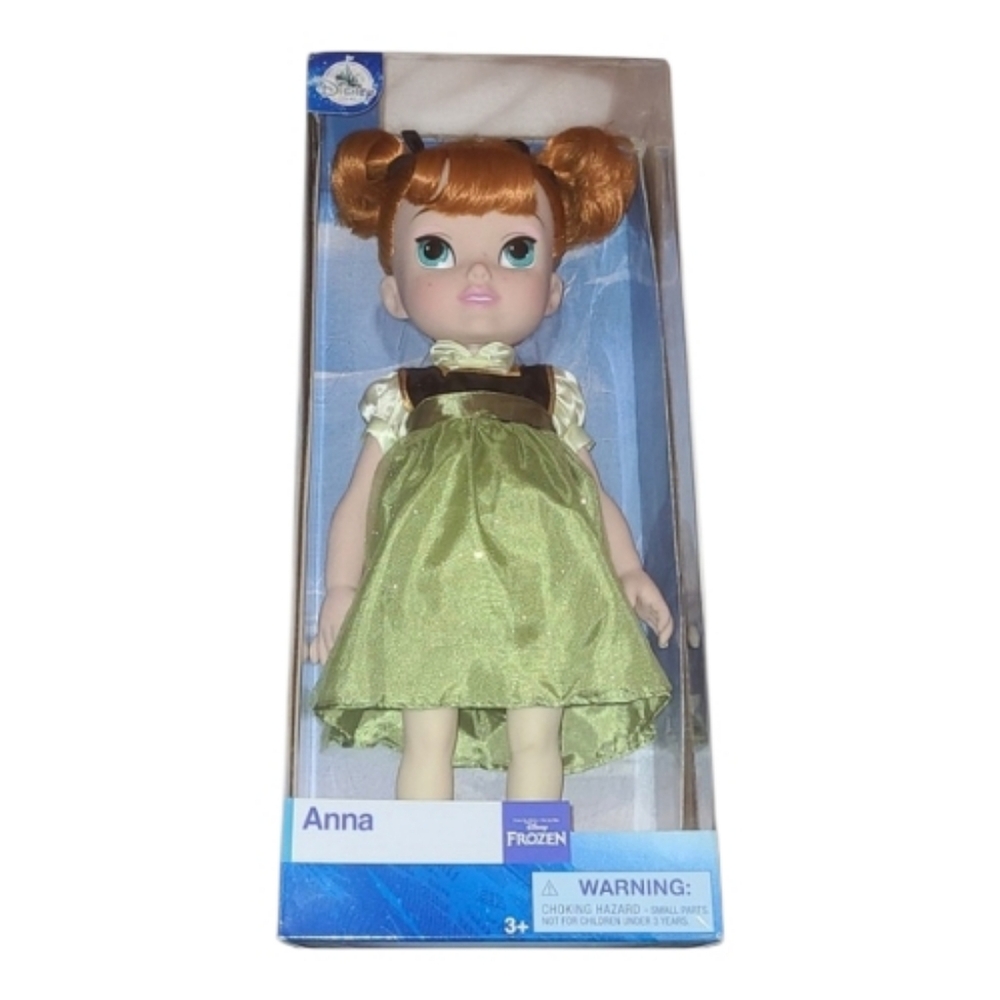 Disney Frozen Doll Anna with Sparkling Green Dress
